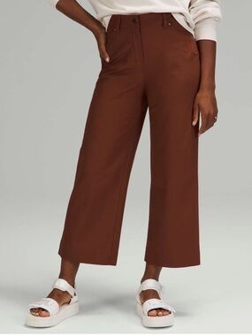 lululemon athletica terra cotta high-rise pants